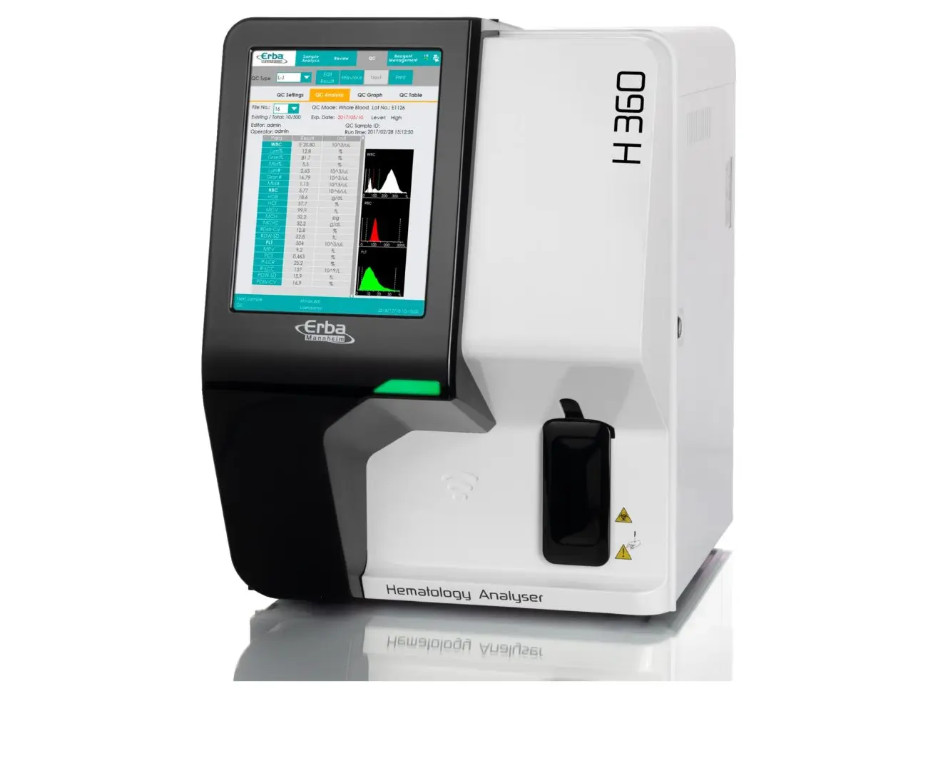 H360 - Analizador hematológico de 3 partes